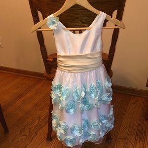 Beautiful little girls special occasion dress.